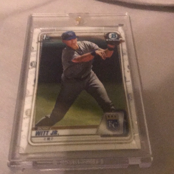 Bobby Witt JR 1st bowman chrome - Picture 1 of 1